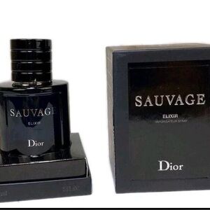 Dior Sauvage Elixir Black Bottle